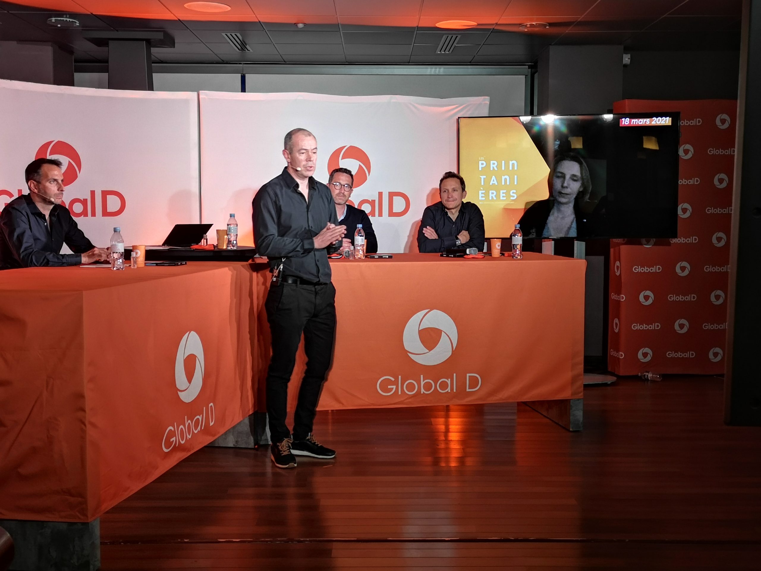 Backstage of Les Printanières 2021